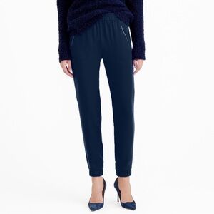 JCREW SYDNEY NAVY JOGGER PANTS SIZE‎ 10
